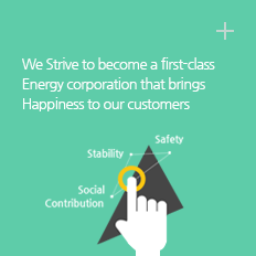 Vision : We Strive to become a first-class Energy corporation that brings Happiness to our customers