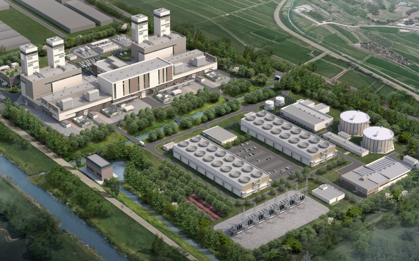 경기도 파주시 파주읍 휴암로 336-234 일대에 위치한 파주천연가스발전소