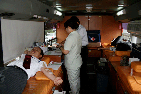 부산도시가스, 헌혈행사