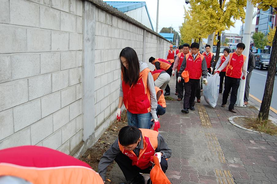 강원도시가스, 환경 정비 봉사 활동