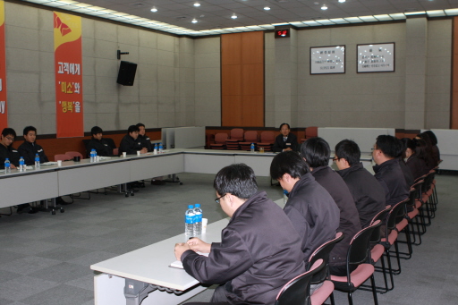 충청에너지서비스, 대표이사와의 간담회 실시 （11/25）