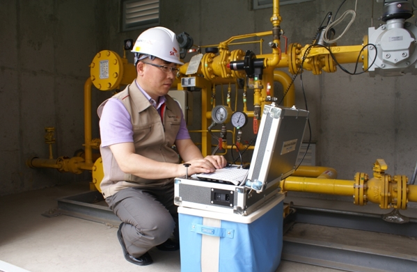 전남도시가스, 대용량 온압보정장치 체계적 관리