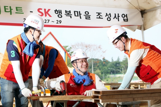 SK E＆S, 무주택 가정 위한 ‘사랑의 집짓기’ 동참