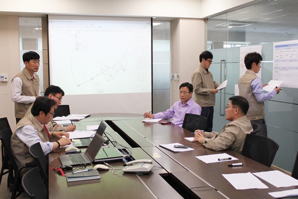 영남ES, 전사 비상훈련 실시 （5/16）