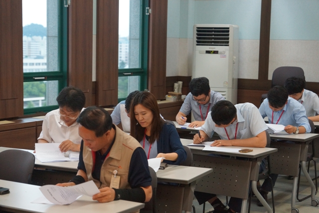 전남도시가스, 전구성원 안전관리 지식 함양 test 실시