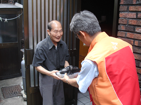 부산都, 사랑의 밑반찬 전달