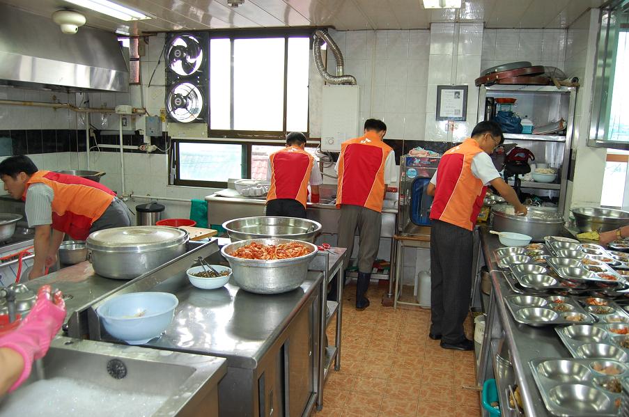 강원도시가스, 급식 봉사 활동 실시