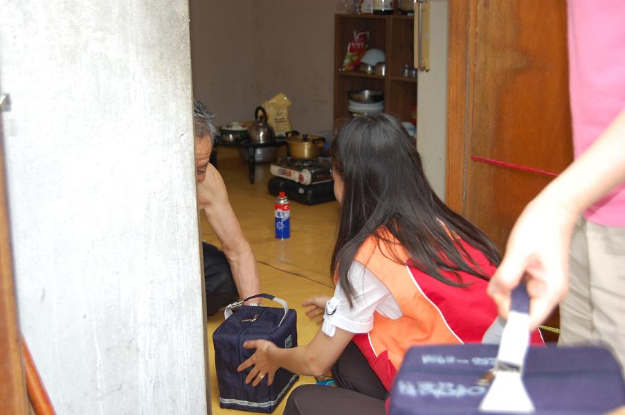 강원도시가스, 도시락배달 활동 실시