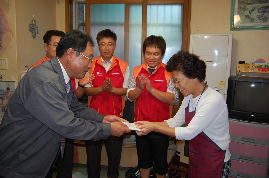 강원도시가스, 추석맞이 성금 기탁 등 봉사활동 실시