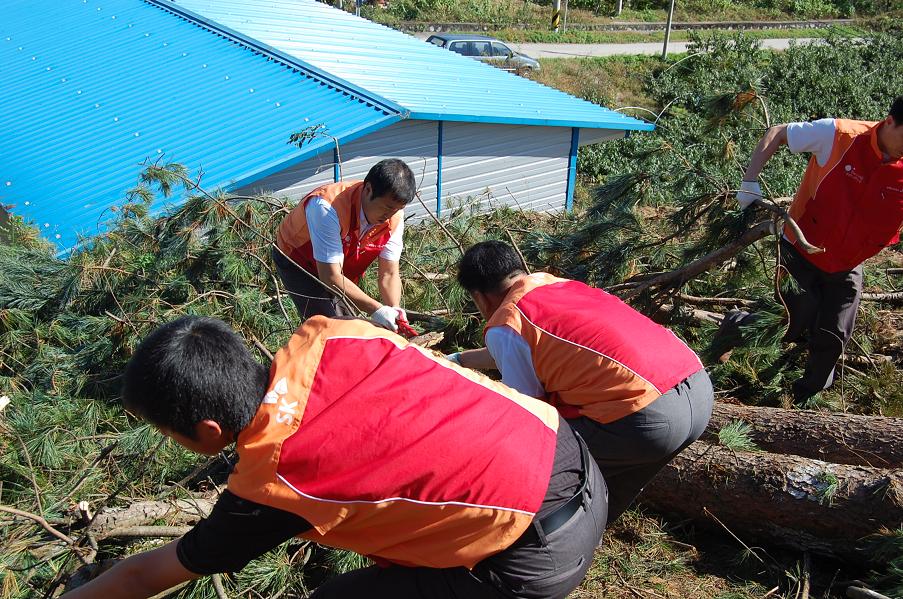 강원도시가스, “나눔의 동산” 동절기 준비 지원 활동