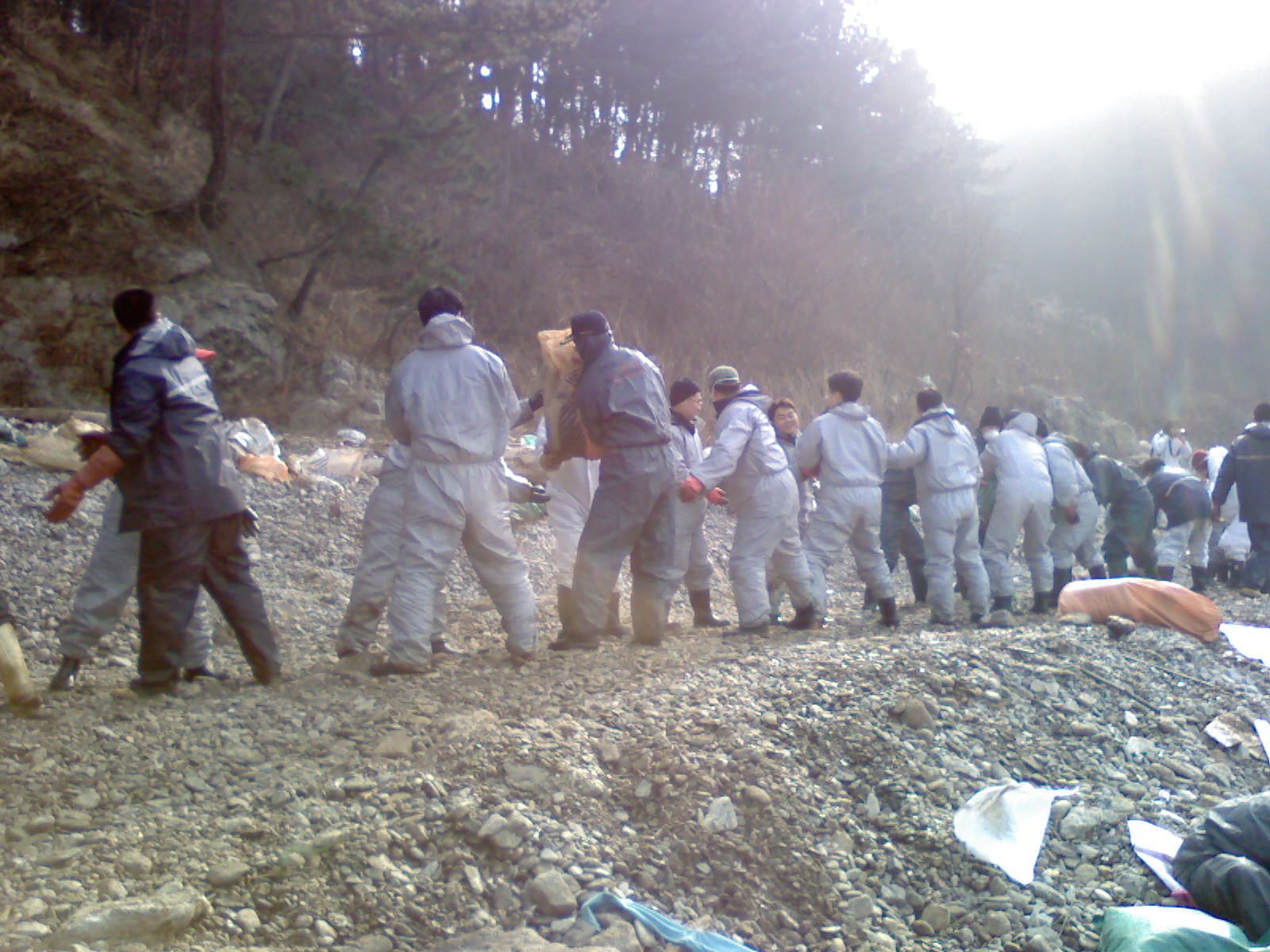 전북에너지서비스,원유유출 방제작업 참여