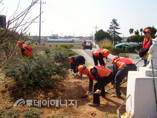 전북ES, 노인복지시설 봉사활동
