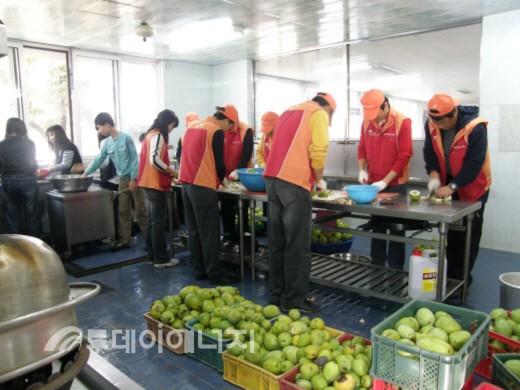 전북ES, 시온육아원서 봉사활동 