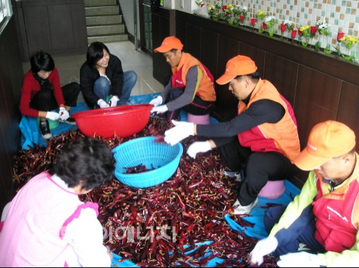 전북ES, 정읍애육원서 행복나눔 실천 