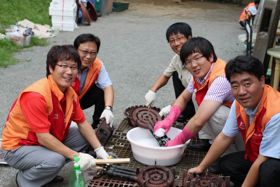 금오종합사회복지관 봉사활동 실시