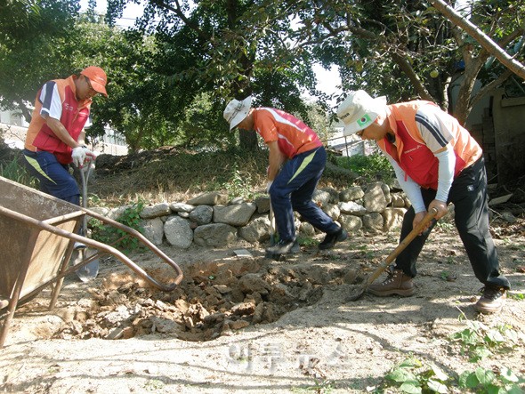 전북에너지서비스, ‘기독삼애원’ 자원봉사