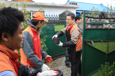 영남ES, 사랑의 연탄나눔활동