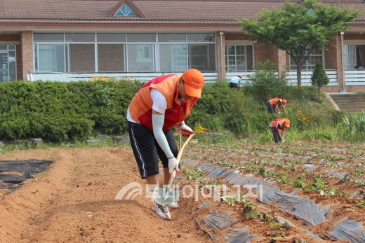 전북ES, ‘영보은혜의집’서 봉사활동 