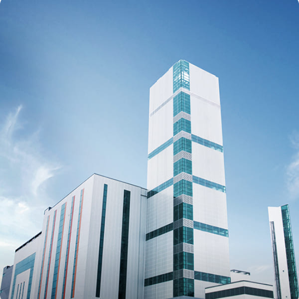 열병합 발전소 전경